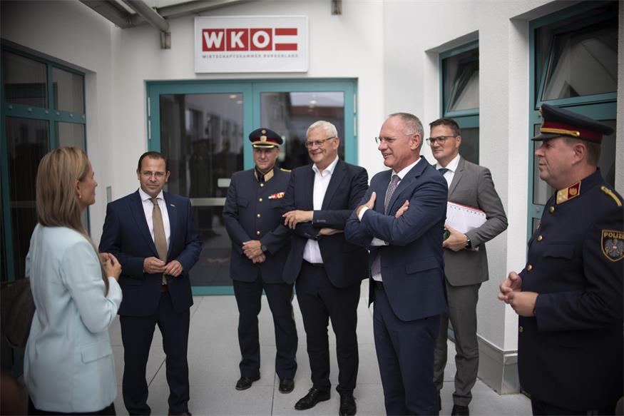 Polizeischule bezieht Räumlichkeiten in der Wirtschaftskammer