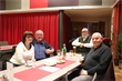 Irena und Sigi Zenz, Helmut Schreiter (Obmann des Theatervereins Neudörfl) und R...