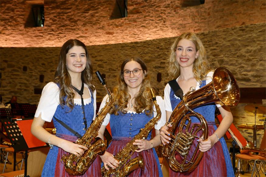 Isabella Rudzki, Miriam Gruber und Hannah Rohr. 