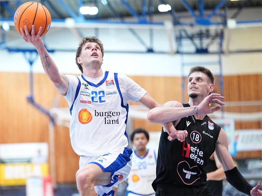 Joe Anderson fliegt mittlerweile unterhalb der Körbe in der österreichischen Basketball-Superliga.