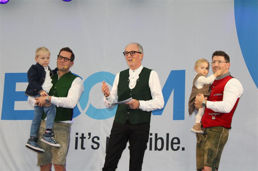 Ein Unternehmen und eine (große) Familie: 40 Jahre BECOM