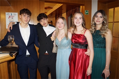 Jonas Bauer, Jannik Wukovits, Marie Habitzl, Melissa Ramhofer und Alina Prets.