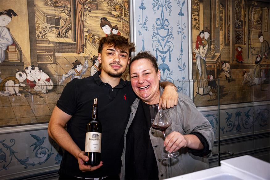 Jonathan und Karin Feiler vom Weingut Feiler-Artinger aus Rust.