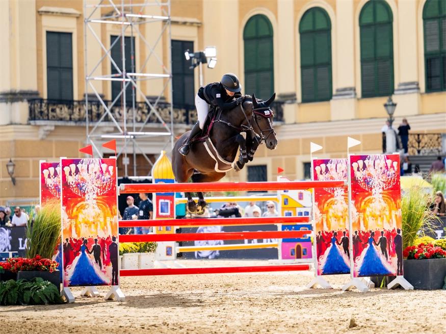 Josefina Goess-Horstmann setzte sich im CSI2*-Grand-Prix durch.
