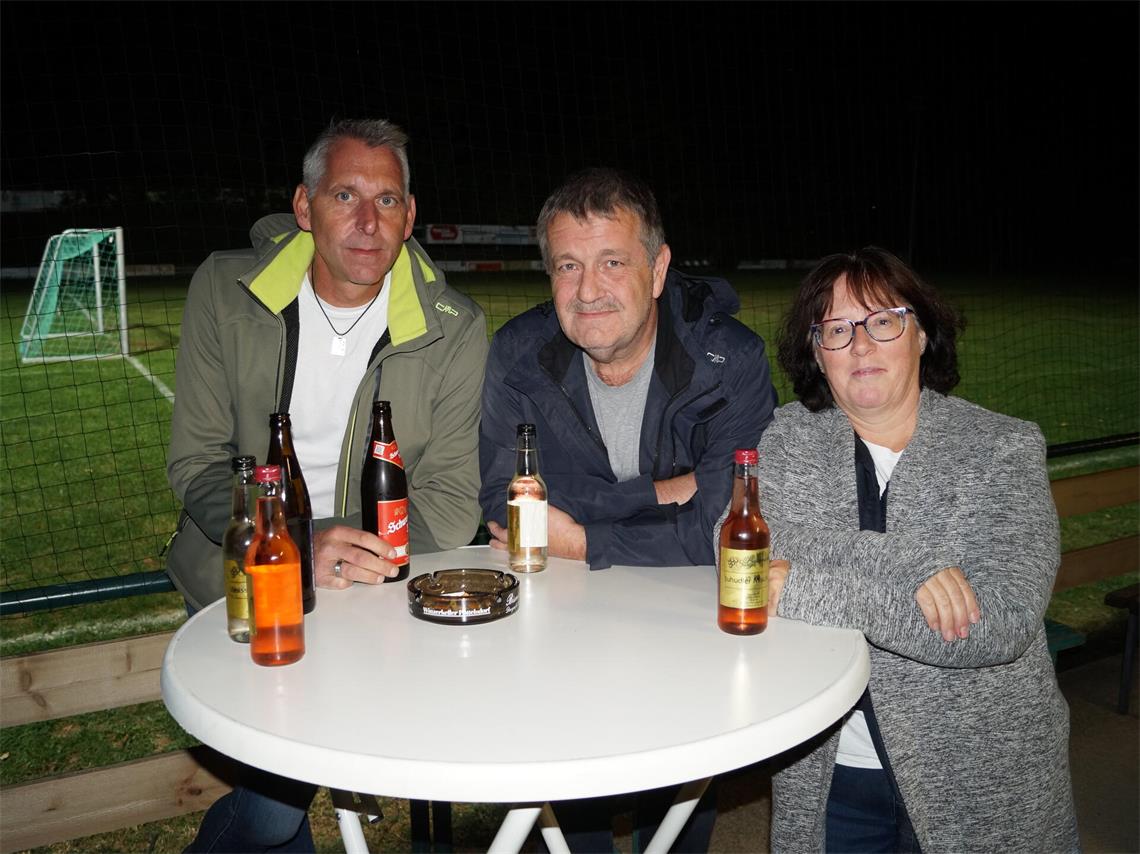 Jürgen, Roland und Silvia.