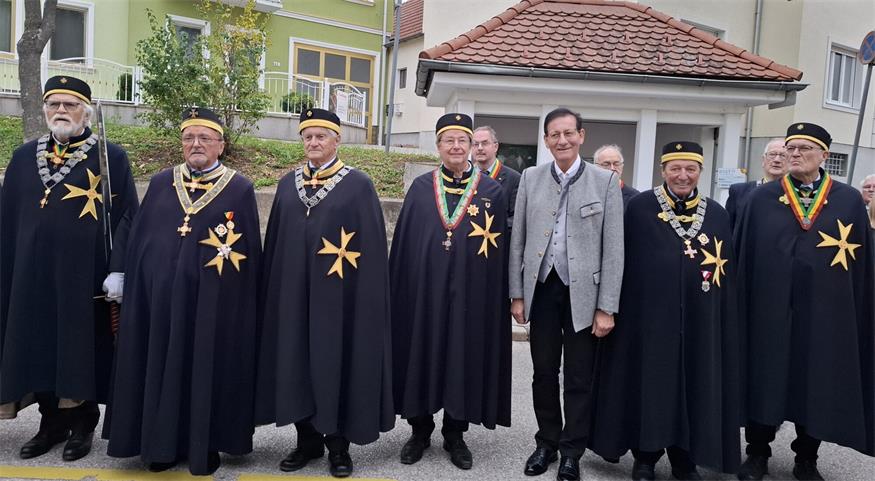 Legatsfest des Weinritterordes Mattersburg-Forchtenstein in Marz