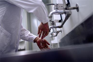 Kampf gegen Krankenhauskeime durch Desinfektion