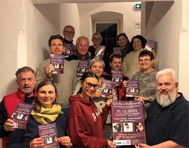 Karten für das Konzert sind bei den Pinkafelder Pfarrgemeinderäten, in der Volksbank Pinkafeld sowie bei Gallelli Vital erhältlich. 