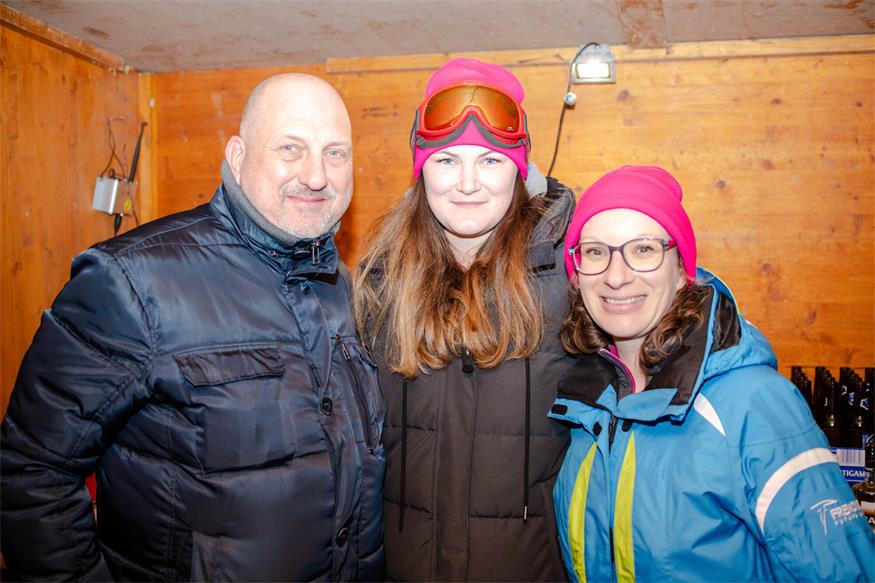Après Ski in Trausdorf ohne Schnee und Piste