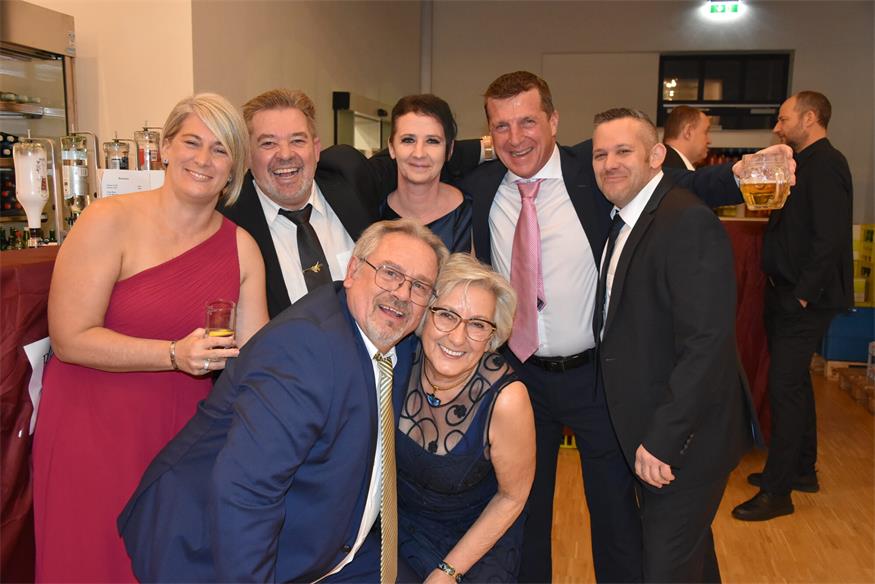 Katrin, Günther, Sonja und Harald Valla, Thomas Frischherz, Tamara Wittek und Joachim Mittelstedt.