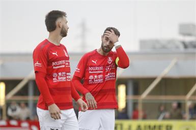 Kevin Kurcsis (r.) agierte dieses Mal als Spieler-Trainer.