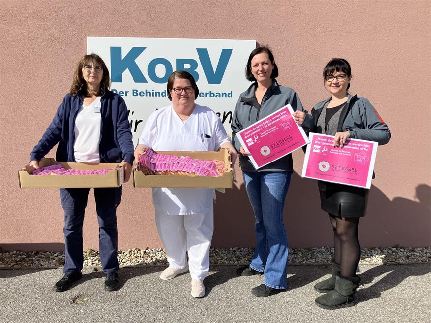 Kekserl für die Frauen und Forderung nach Gleichstellung
