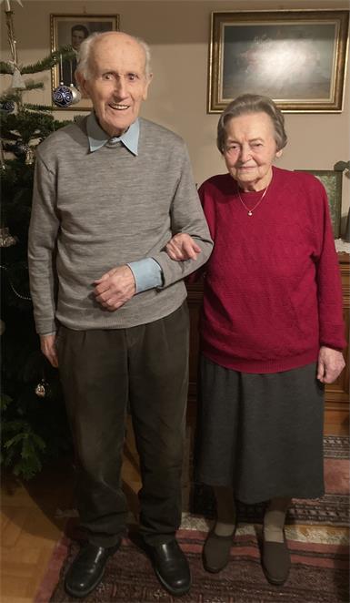 Koller Alois und Elvira 77 Jahre verheiratet