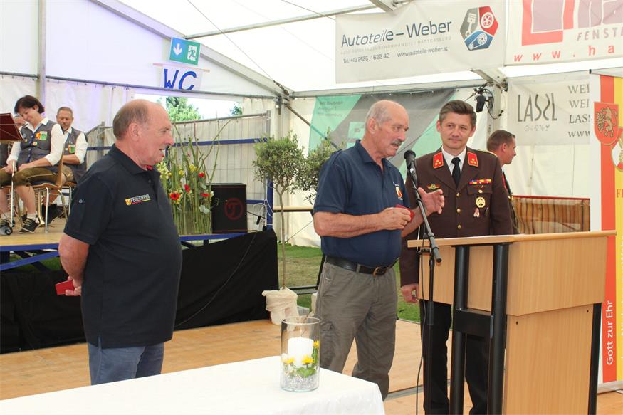 Die Feuerwehr Sigleß feierte ihr 130-jähriges Jubiläum