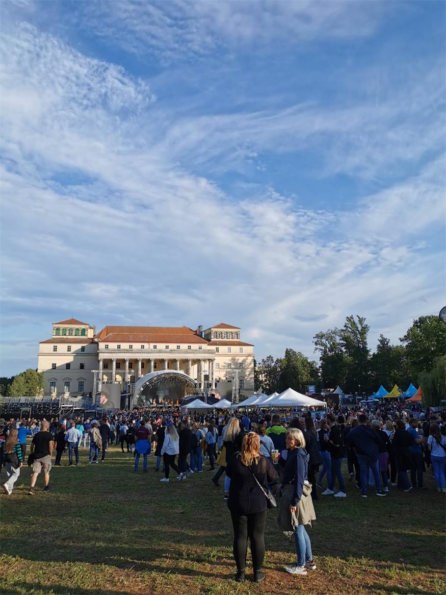 FäaschtBänkler spielten „Lieblingslieder“ im Schlosspark Eisenstadt