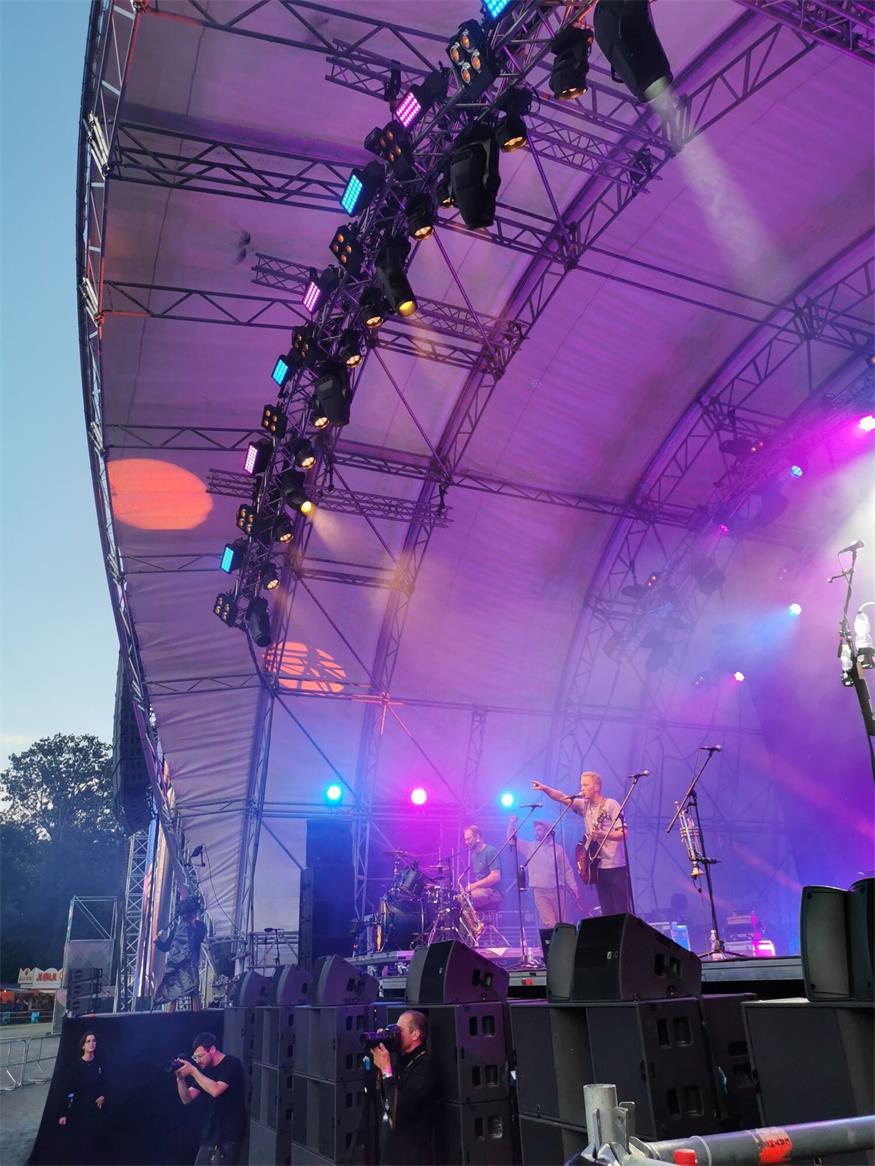 FäaschtBänkler spielten „Lieblingslieder“ im Schlosspark Eisenstadt