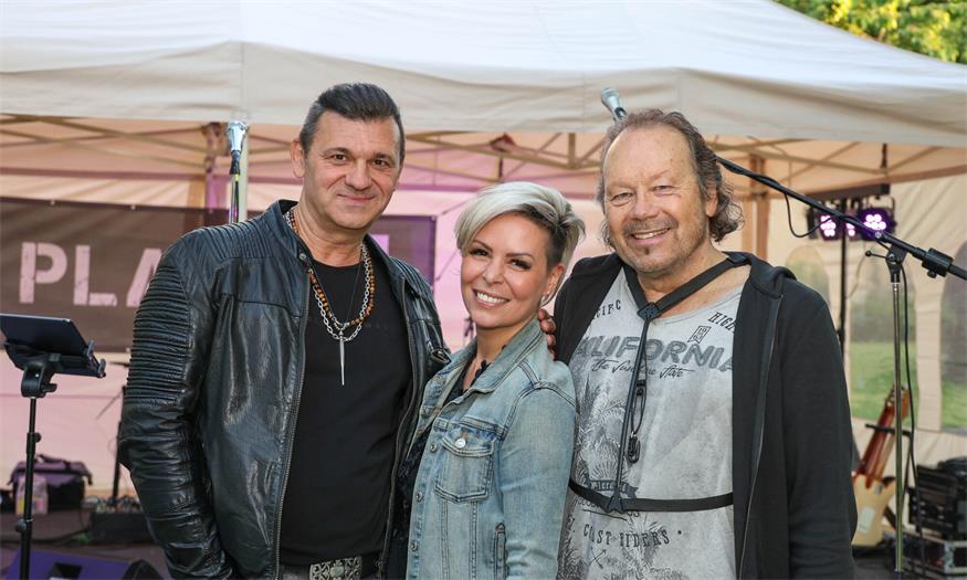 Partystimmung am Dorfanger Lorettos