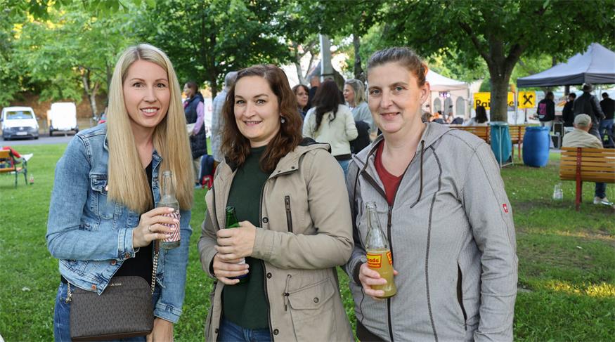 Partystimmung am Dorfanger Lorettos