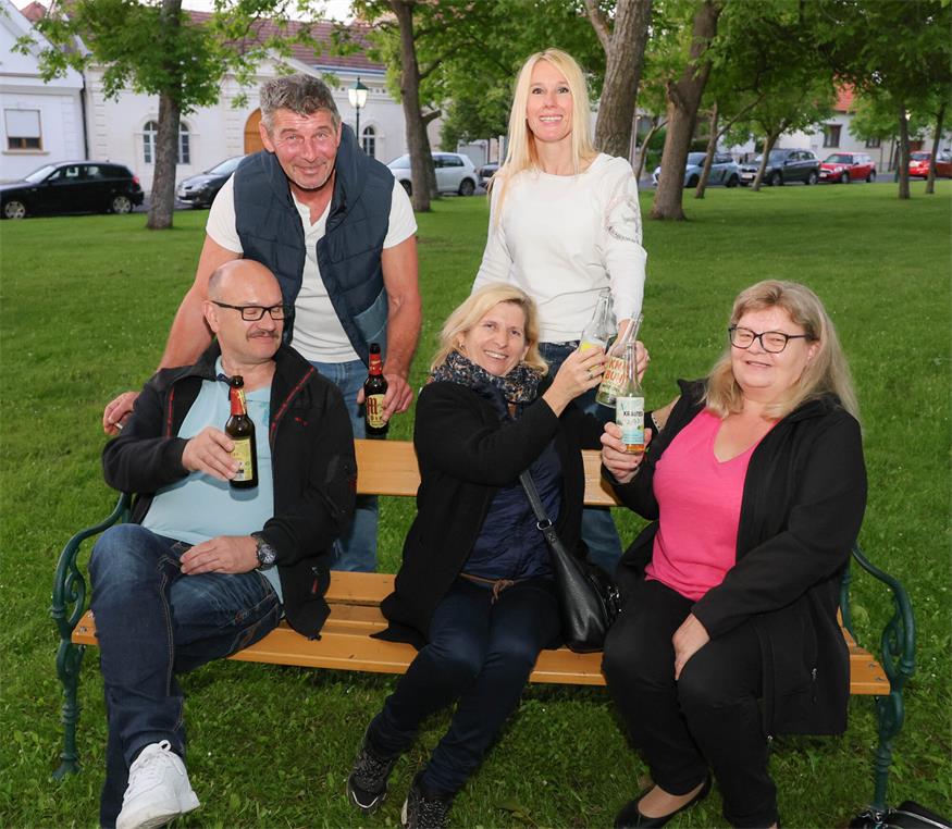 Partystimmung am Dorfanger Lorettos