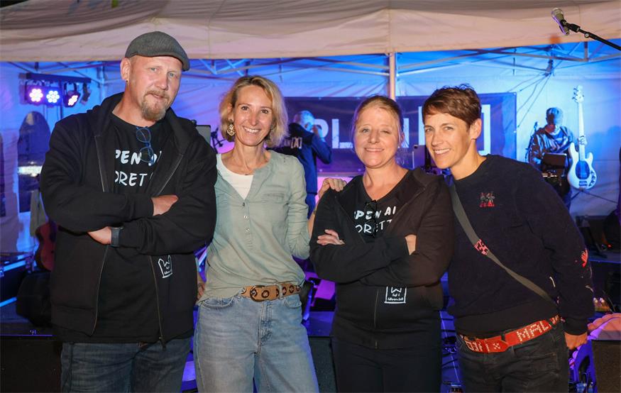 Partystimmung am Dorfanger Lorettos