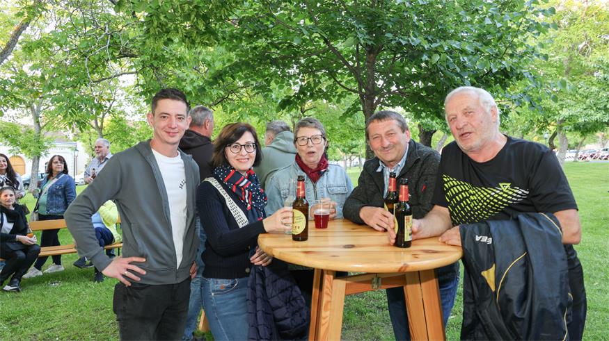 Partystimmung am Dorfanger Lorettos