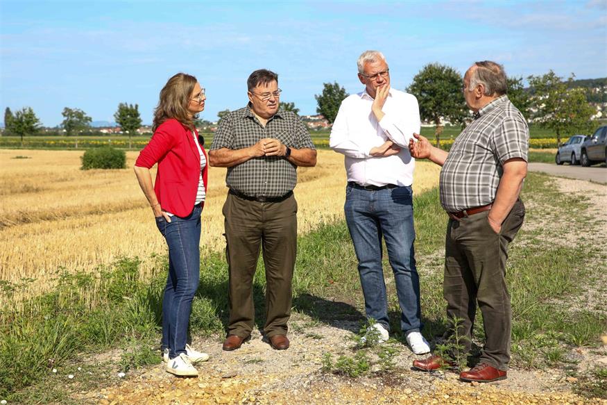 Kleinhöfleiner Güterweg entsiegelt: Kleines Projekt mit großer Wirkung