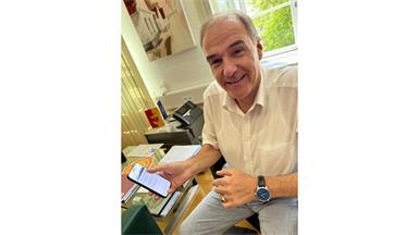 Landesrat Dr. Leonhard Schneemann und das Land Burgenland bringen das Service der ID Austria direkt auf die Inform.