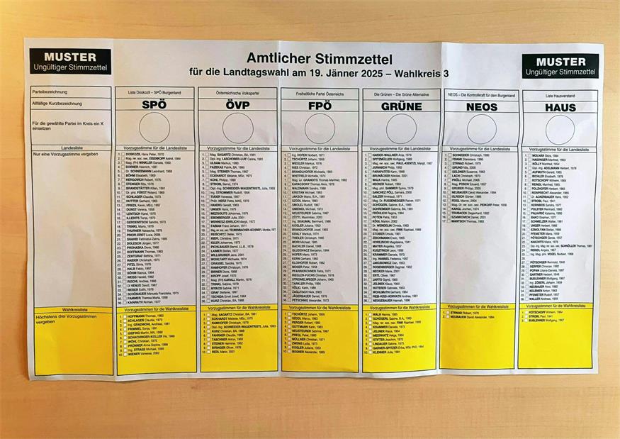 Landtagswahl 2025