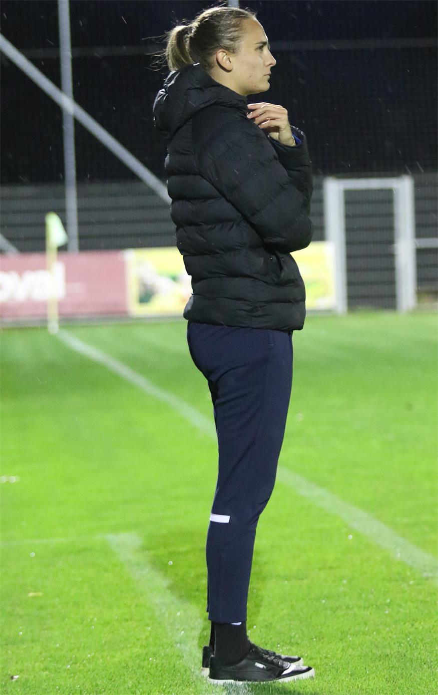 Laura Kroyer war Trainerin in St. Margarethen und arbeitet jetzt im Rapid-Nachwuchs im Trainerteam