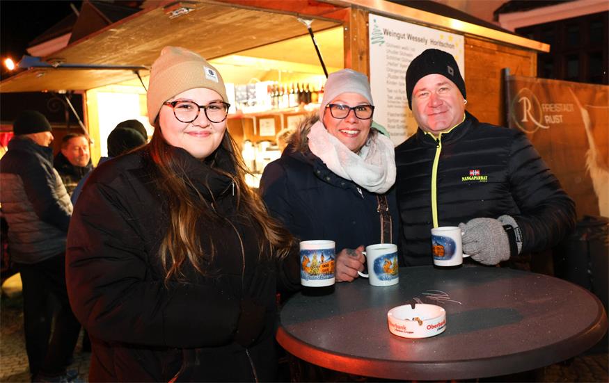 Romantische Eröffnung der Ruster Adventmeile