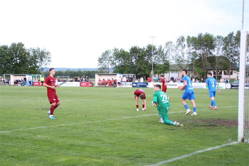 Die Leithaprodersdorfer Jungspunde hielten sich lang gut, verloren aber 0:2