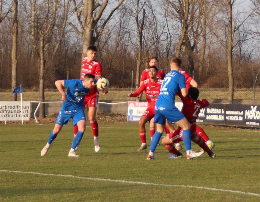 Leithaprodersdorf war mit dem Sieg über das Schlusslicht unzufrieden