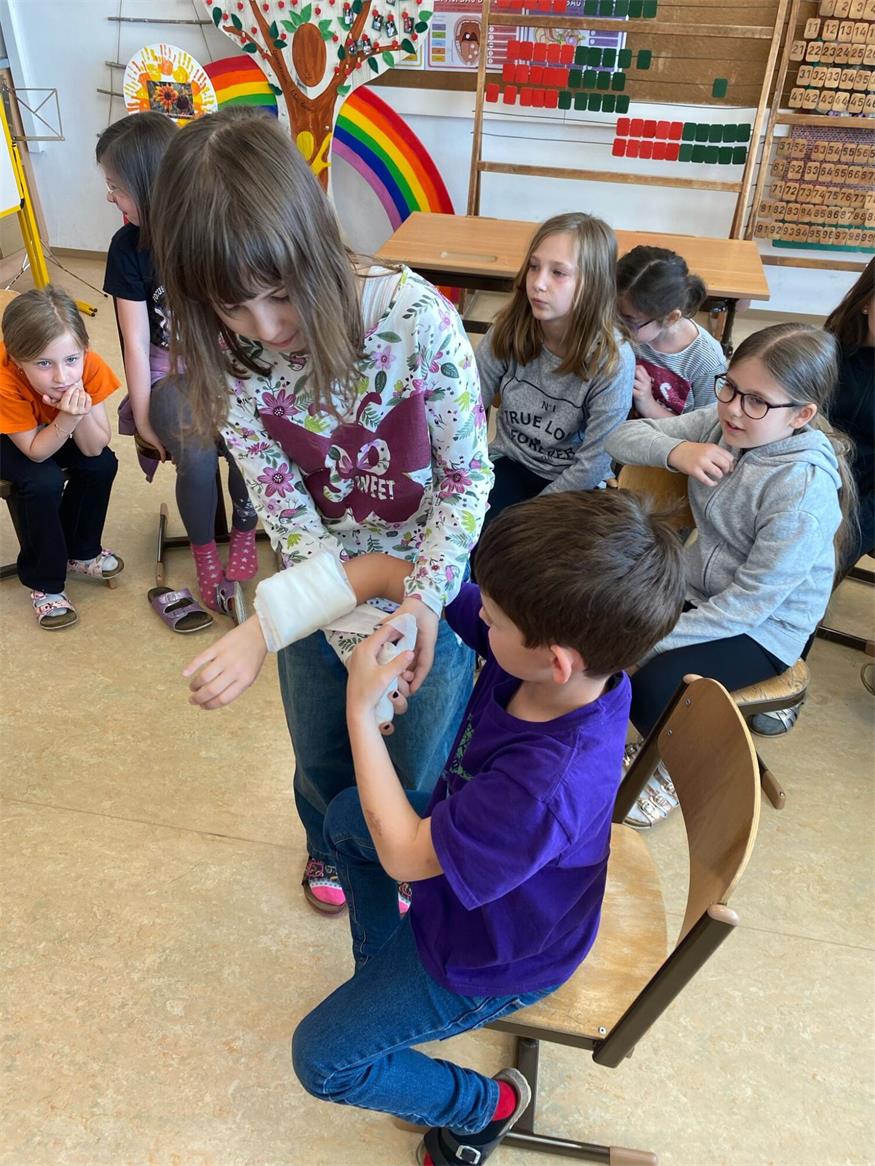 Erste Hilfe machte Schule in Pilgersdorf und Unterrabnitz