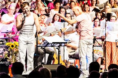 Let's S(w)ing & Rock! Chorkonzert am 20. Juli zum 25. Jubiläum. 
