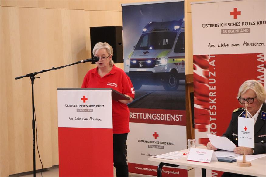 Die Bezirksstelle des Roten Kreuzes lud zur Bezirksversammlung