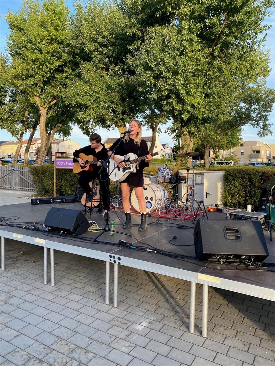 Junge Musiktalente beim PODOsound Festival