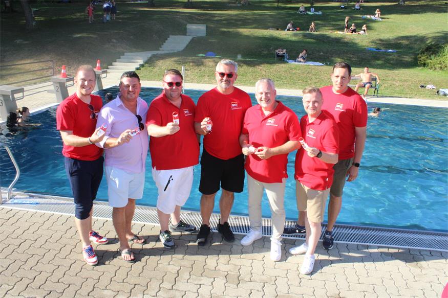 Sommer, Sonne, Sonnenschein: SPÖ tourte durch Mittelburgenlands Bäder
