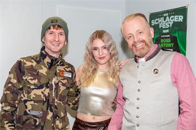 Lukas Lach, Lisa Miko und Ross Antony. 