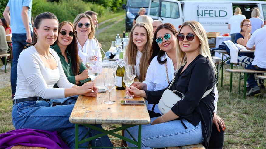 Weinquartett-Picknick im Himmelreich