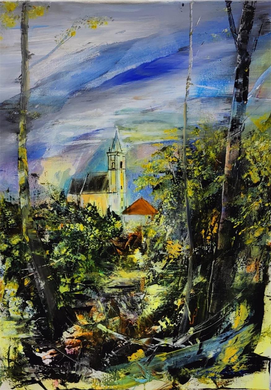 „Painting on the Hill“-Vernissage in Jois zeigte große Kunst