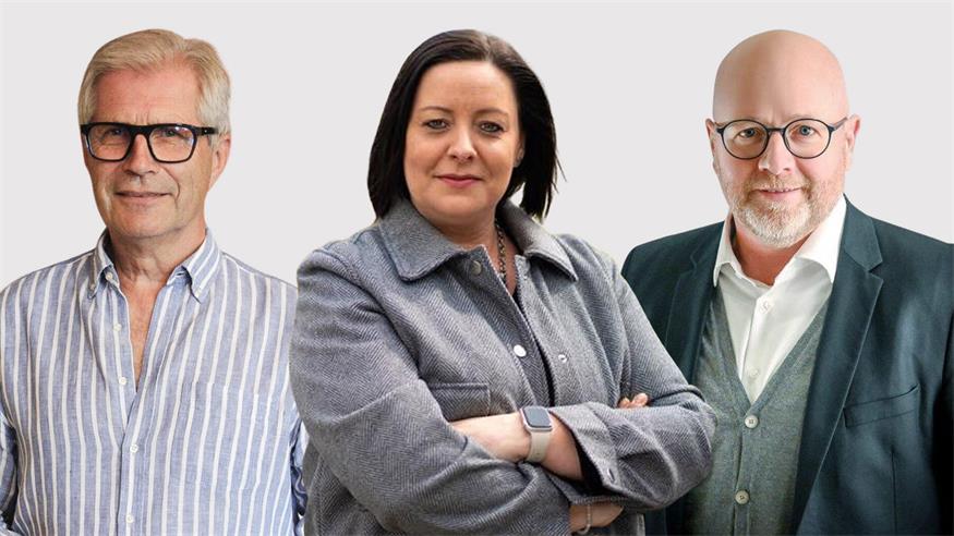 Manfred Kölly, Eva Heidenreich und Jürgen Hofer stellen sich im September der Wahl ums Bürgermeisteramt. 