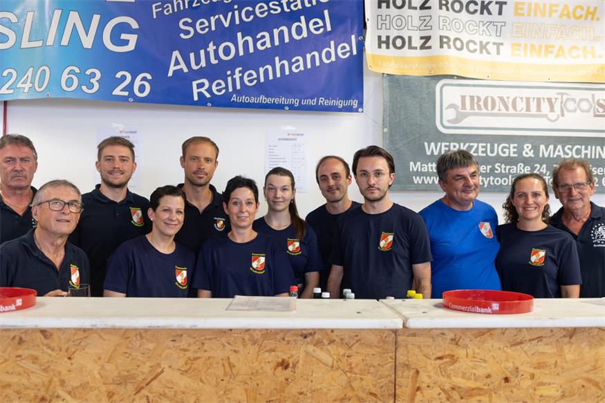 Feuerwehrheuriger lockte Hunderte nach Großhöflein