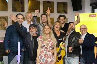 Manuel Ortega, Ewald Gossy, Thomas Forstner, Georg Prenner, Bianca Forstner, Zoltán Sebestyen, Sidrit Vokshi und Georg Rosner. 