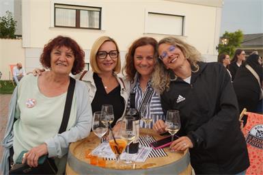 Manuela Streicher, Sabine Fröch, Tanja Käszner und Pia Grandits ließen sich die Rosalia-Party nicht entgehen.