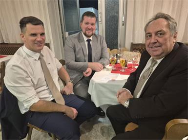 Marc Weiss, Hannes Heidinger und Ing. Martin Prohaska. 