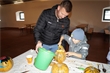 Marco und Luca hatten sichtlich Freude am Kürbisschnitzen. 