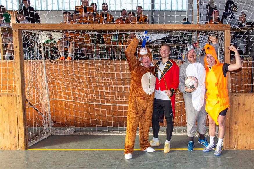Mario Bozo, Kevin Baumgartner, Sascha Holler und Martin Slezak hatten Spaß.