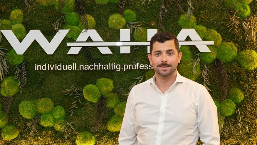 Markus Waha leitet seit acht Jahren in dritter Generation die Baufirma „Waha“ in St. Margarethen.