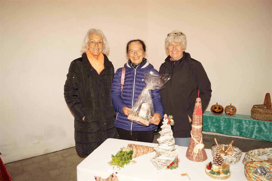 Marliese, Ernestine und Maria. 