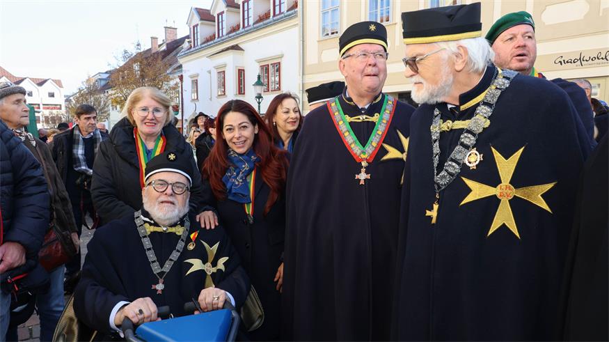 Feierliche Weintaufe in Eisenstadt